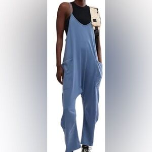 FP Movement by Free People Blue Jumpsuit NEW WITH TAGS